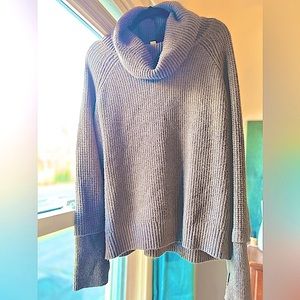 🌾 Market & Spruce Sharon Thumb Hole Cotton Blend Pullover in Brown